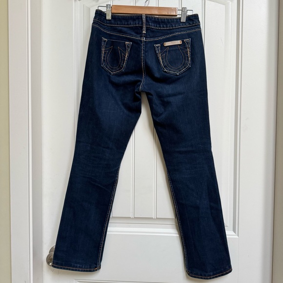 True Religion Low Rise Straight Leg Jeans. Size 28 - Picture 3 of 9